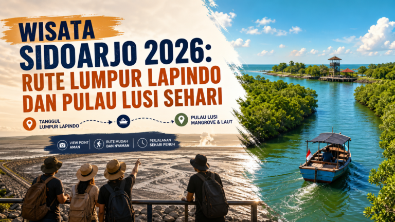 sidoarjo - Wisata Sidoarjo 2026: Rute Lumpur Lapindo dan Pulau Lusi Sehari