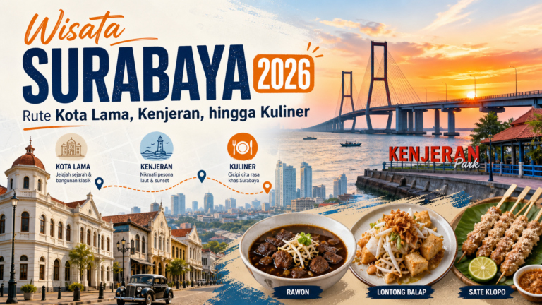 surabaya - Wisata Surabaya 2026: Rute Kota Lama, Kenjeran, hingga Kuliner