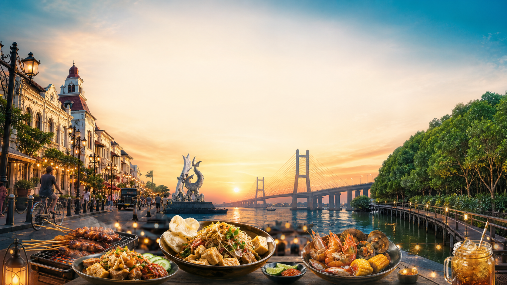 surabaya - Wisata Surabaya 2026: Rute Kota Lama, Mangrove, dan Kuliner Malam