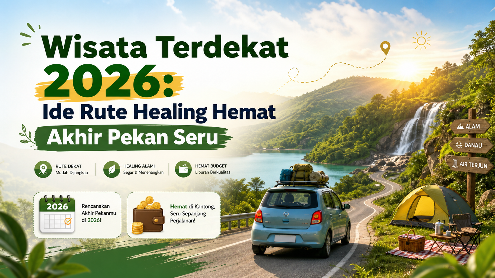 wisata - Wisata Terdekat 2026: Ide Rute Healing Hemat Akhir Pekan Seru