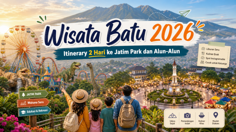 batu - Wisata Batu 2026: Itinerary 2 Hari ke Jatim Park dan Alun-Alun