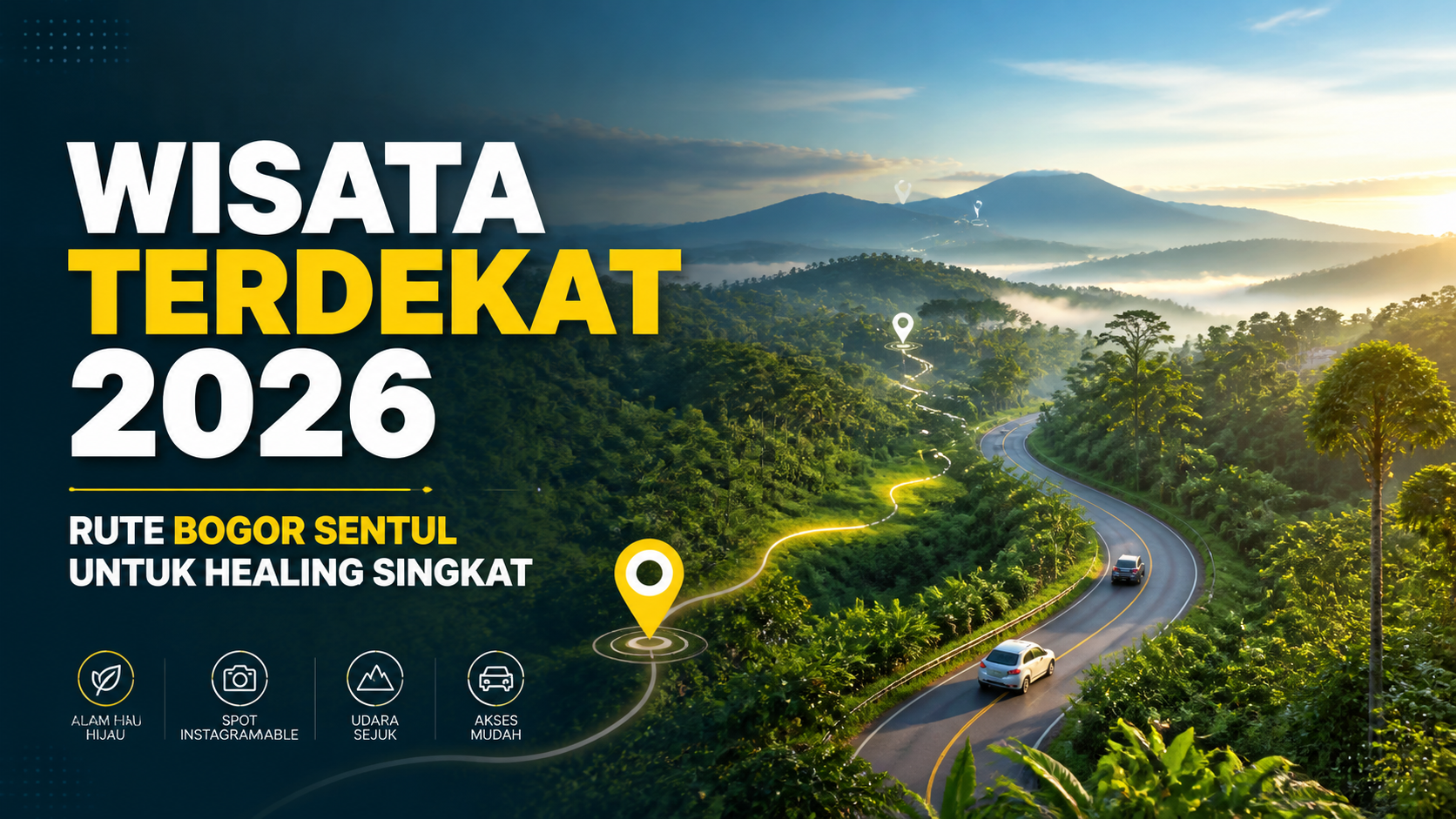 bogor - Wisata Terdekat 2026: Rute Bogor Sentul untuk Healing Singkat