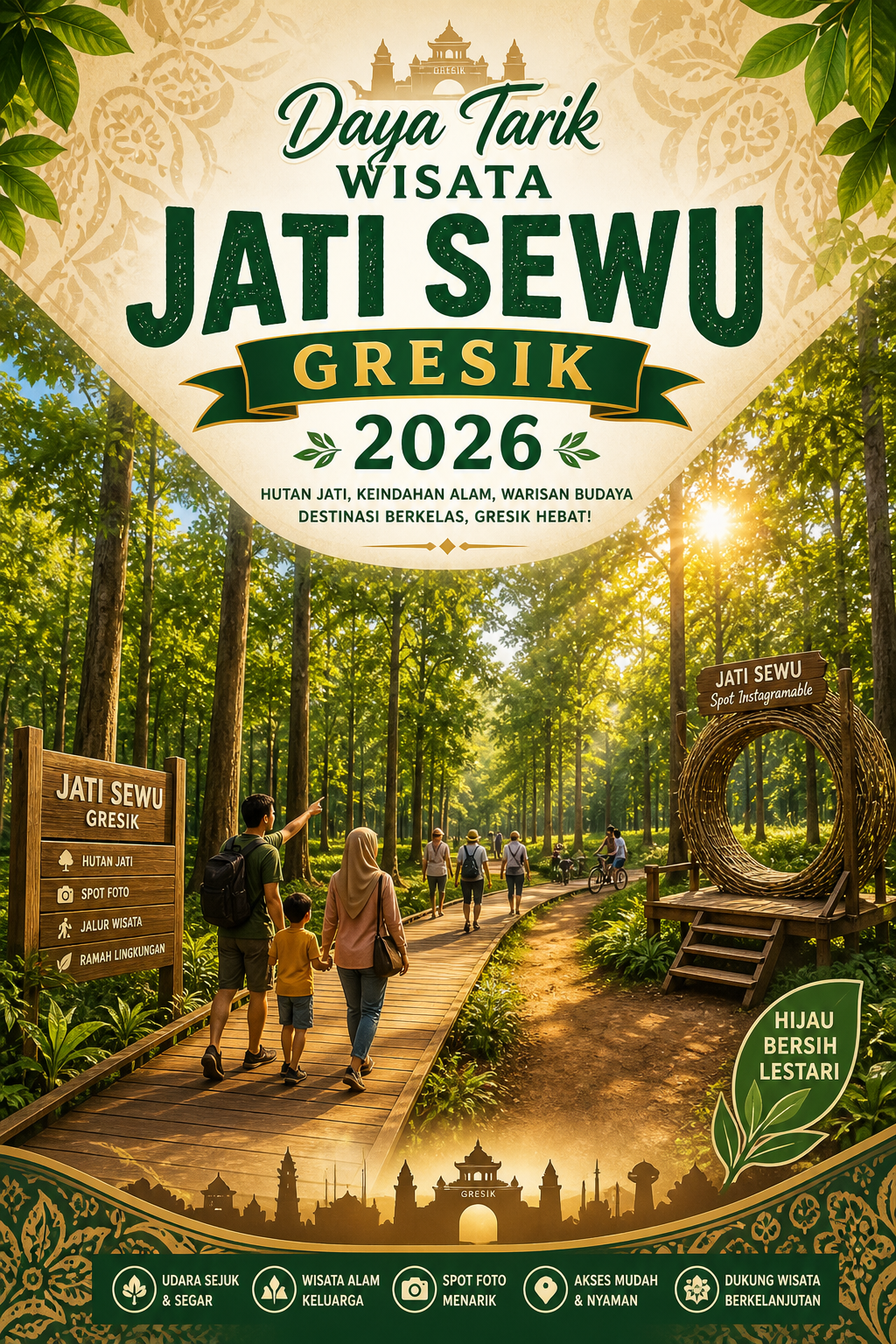 Daya Tarik Wisata Jati Sewu Gresik 2026 - jati