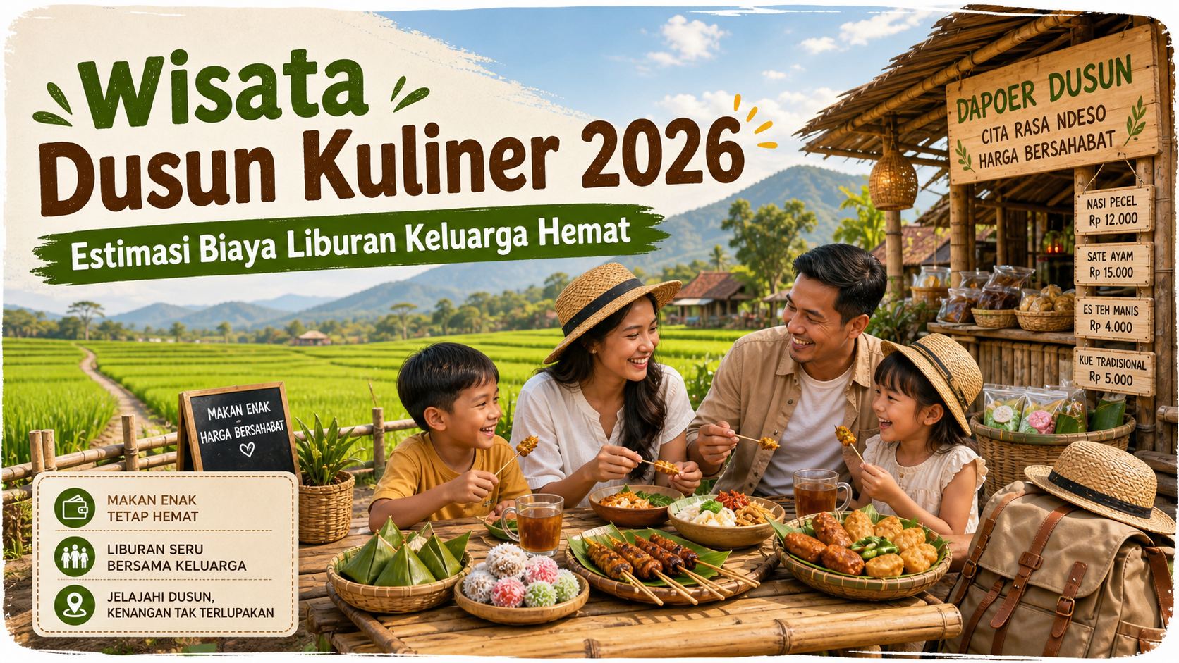 dusun - Wisata Dusun Kuliner 2026: Estimasi Biaya Liburan Keluarga Hemat