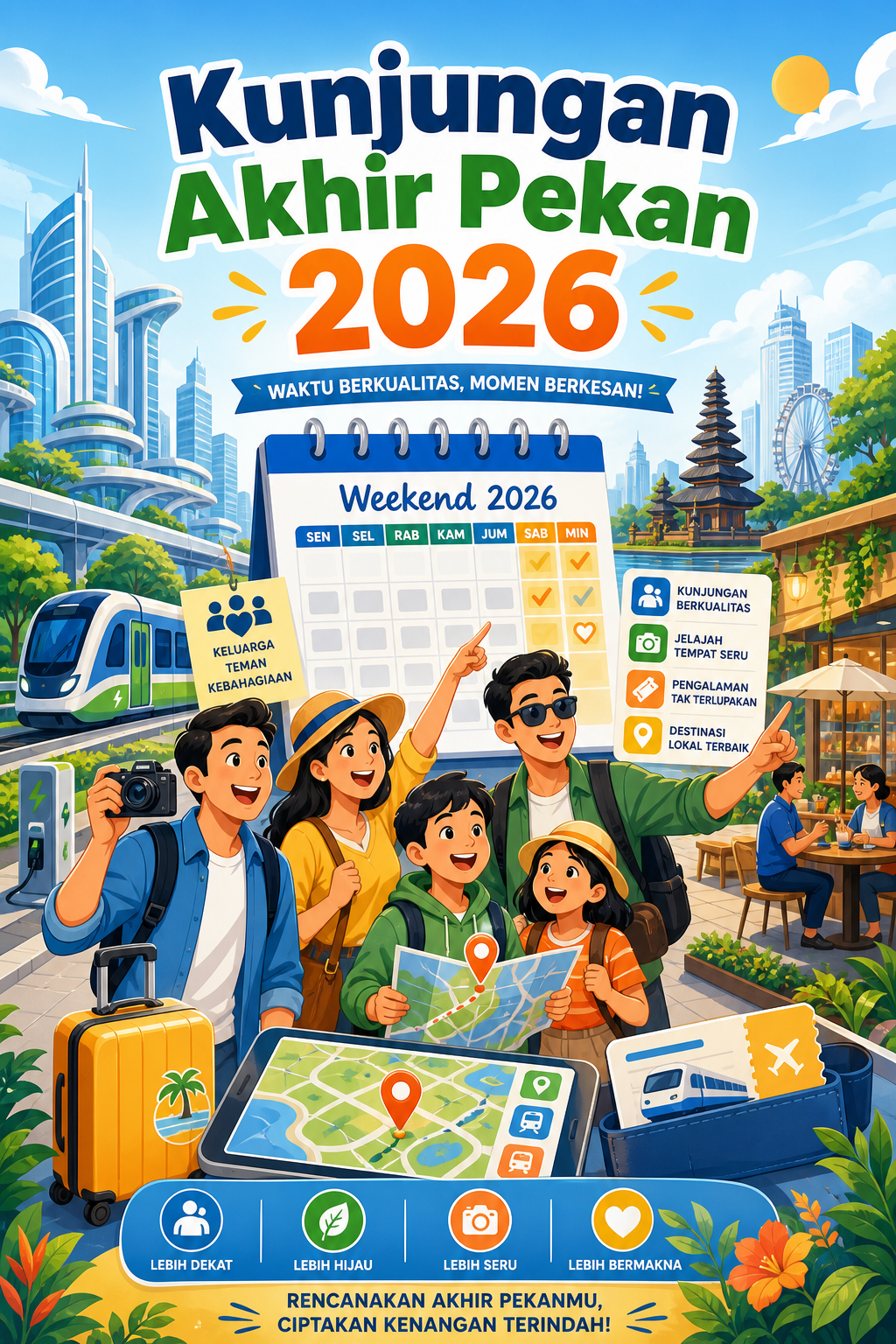 Gambaran Kunjungan Akhir Pekan 2026 - kuliner