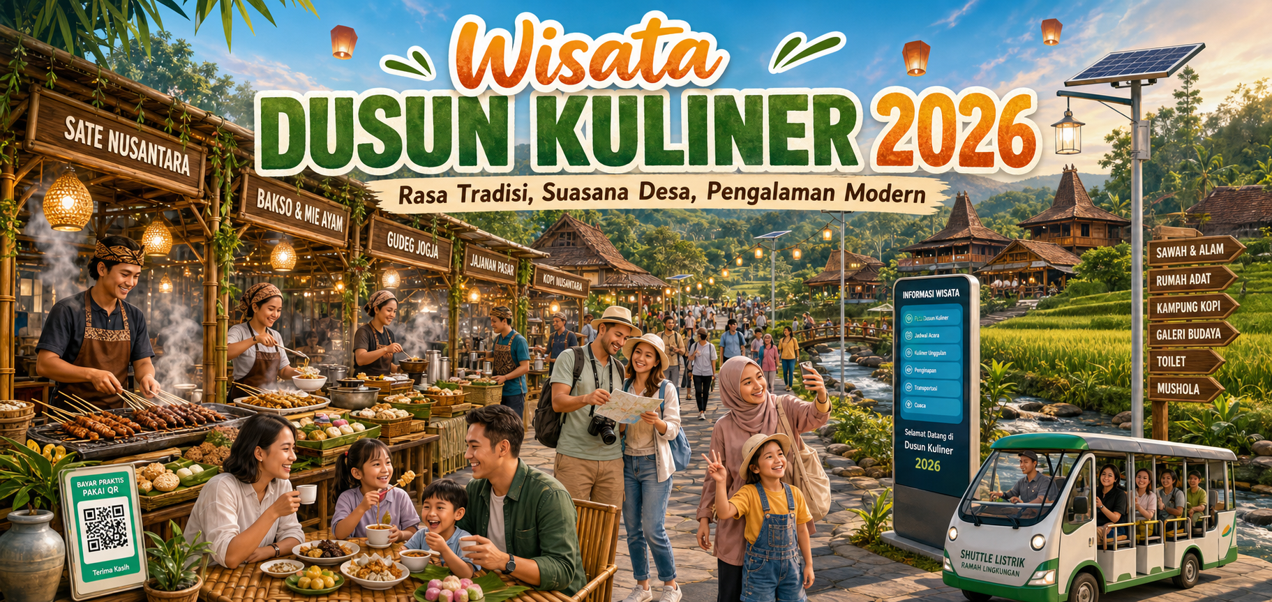 Gambaran Wisata Dusun Kuliner 2026 - dusun