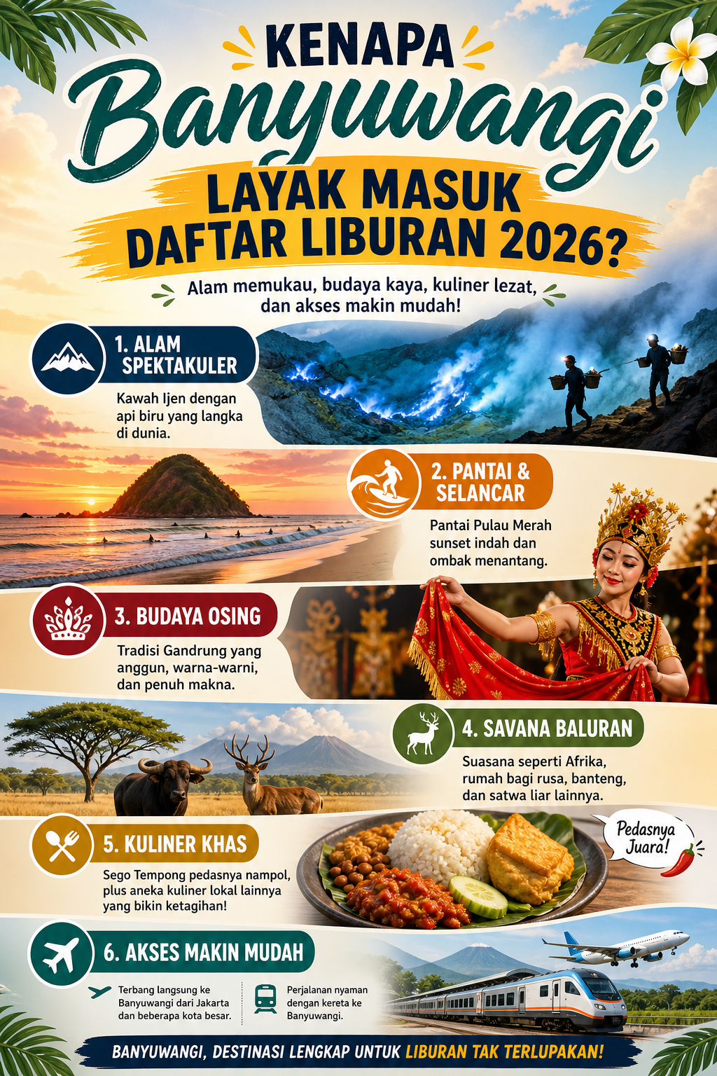 Kenapa Banyuwangi Layak Masuk Daftar Liburan 2026? - banyuwangi