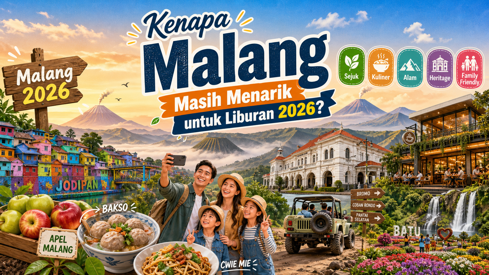 Kenapa Malang Masih Menarik untuk Liburan 2026? - malang