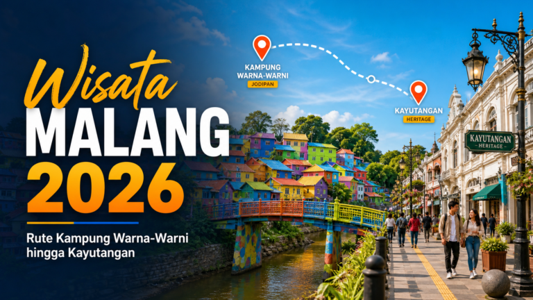 malang - Wisata Malang 2026: Rute Kampung Warna-Warni hingga Kayutangan