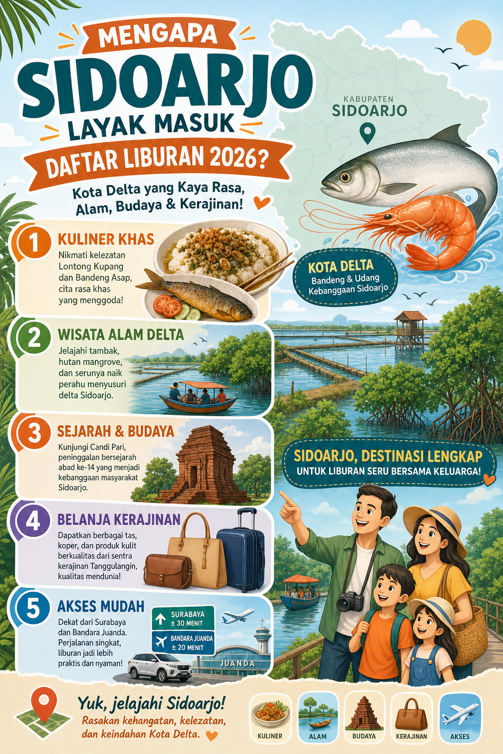 Mengapa Sidoarjo Layak Masuk Daftar Liburan 2026? - sidoarjo