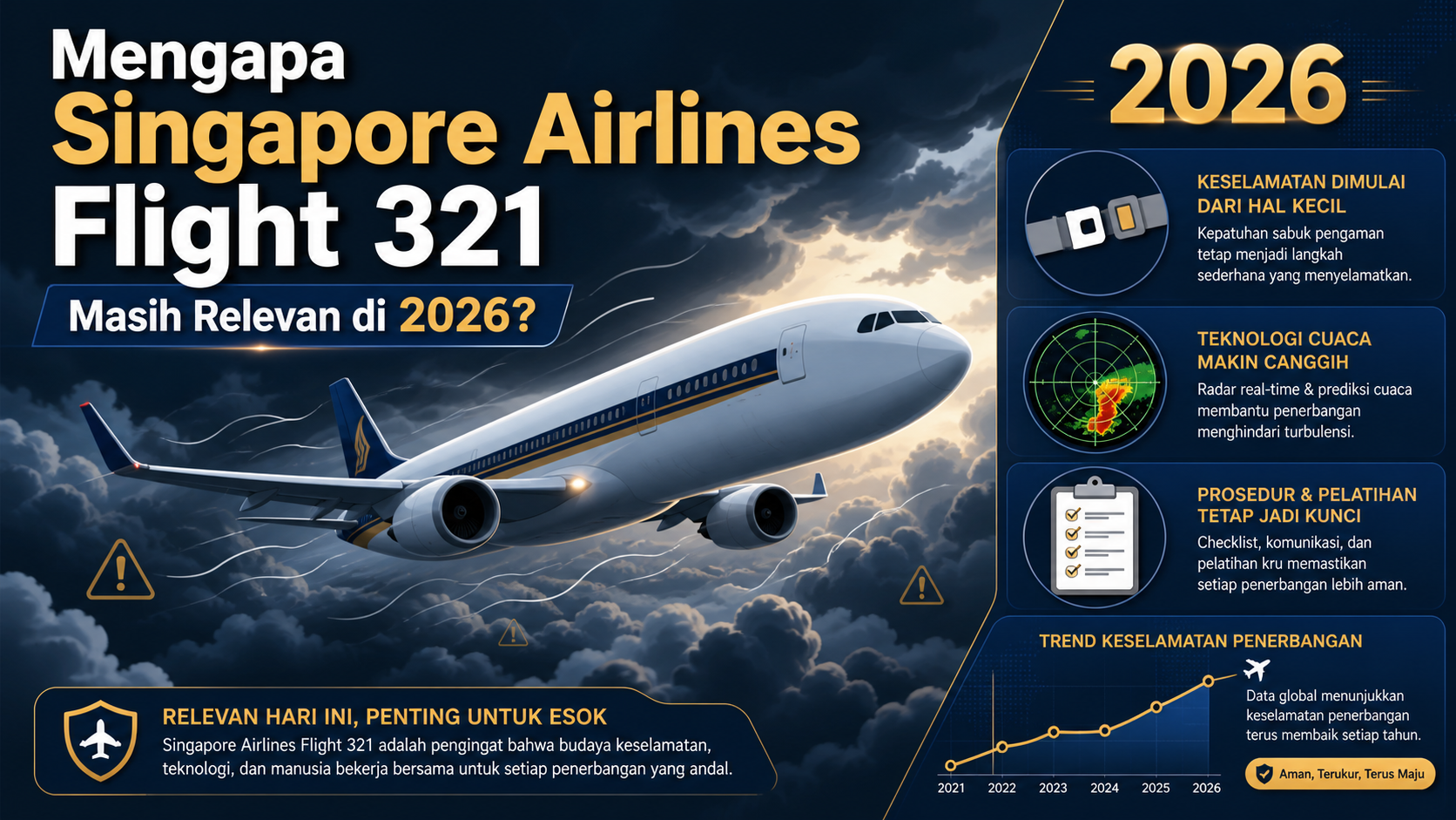 Mengapa Singapore Airlines Flight 321 Masih Relevan di 2026? - singapore