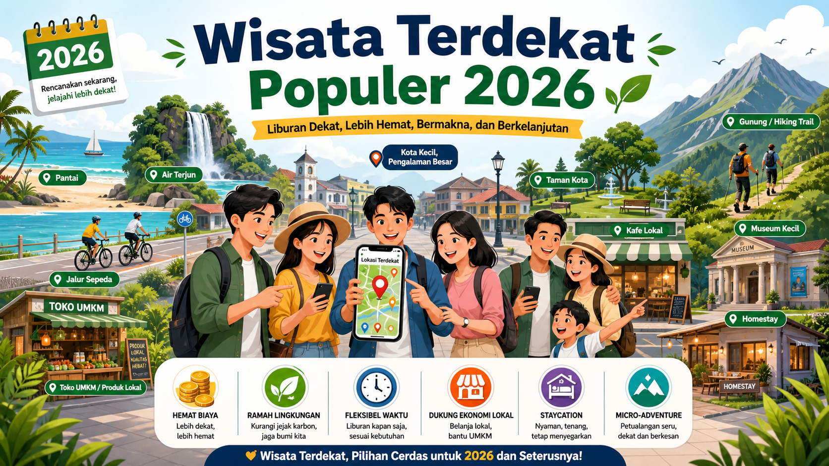 Mengapa Wisata Terdekat Jadi Pilihan Populer pada 2026 - wisata