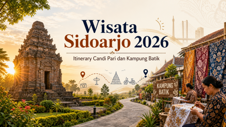 sidoarjo - Wisata Sidoarjo 2026: Itinerary Candi Pari dan Kampung Batik