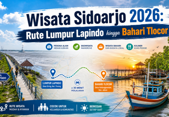 sidoarjo - Wisata Sidoarjo 2026: Rute Lumpur Lapindo hingga Bahari Tlocor