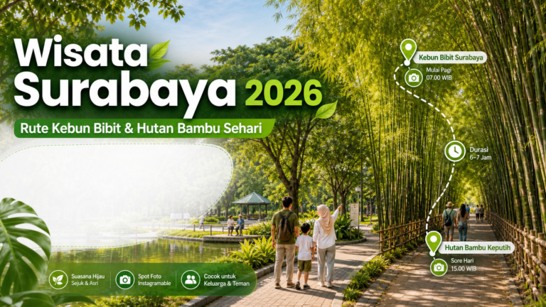 surabaya - Wisata Surabaya 2026: Rute Kebun Bibit dan Hutan Bambu Sehari