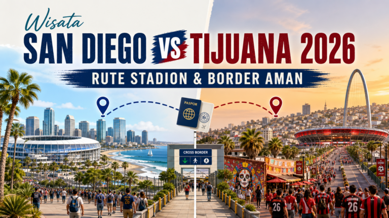tijuana - Wisata San Diego vs Tijuana 2026: Rute Stadion dan Border Aman