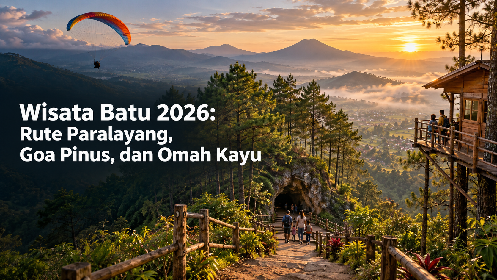 batu - Wisata Batu 2026: Rute Paralayang, Goa Pinus, dan Omah Kayu