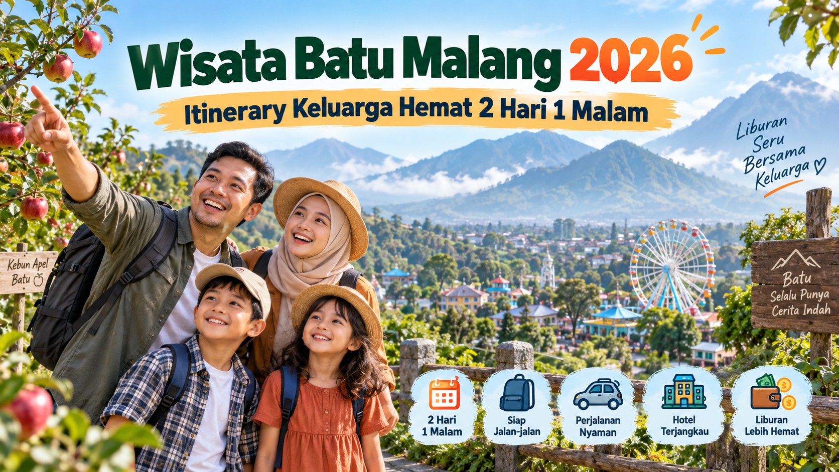 batu - Wisata Batu Malang 2026: Itinerary Keluarga Hemat 2 Hari 1 Malam