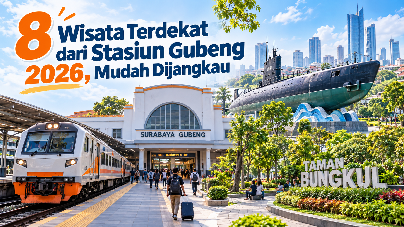 gubeng - 8 Wisata Terdekat dari Stasiun Gubeng 2026, Mudah Dijangkau