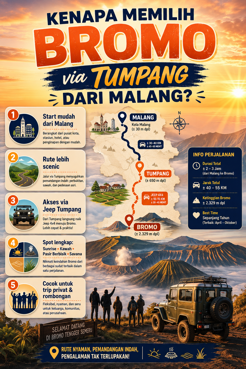 Kenapa Memilih Bromo via Tumpang dari Malang? - malang