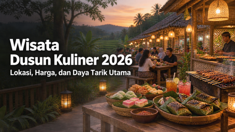 kuliner - Wisata Dusun Kuliner 2026: Lokasi, Harga, dan Daya Tarik Utama