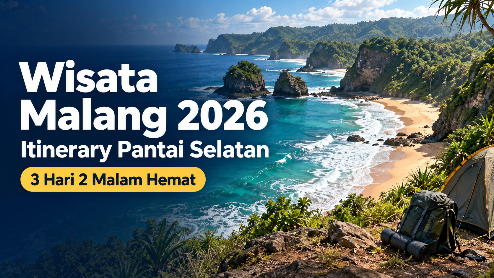 malang - Wisata Malang 2026: Itinerary Pantai Selatan 3 Hari 2 Malam Hemat