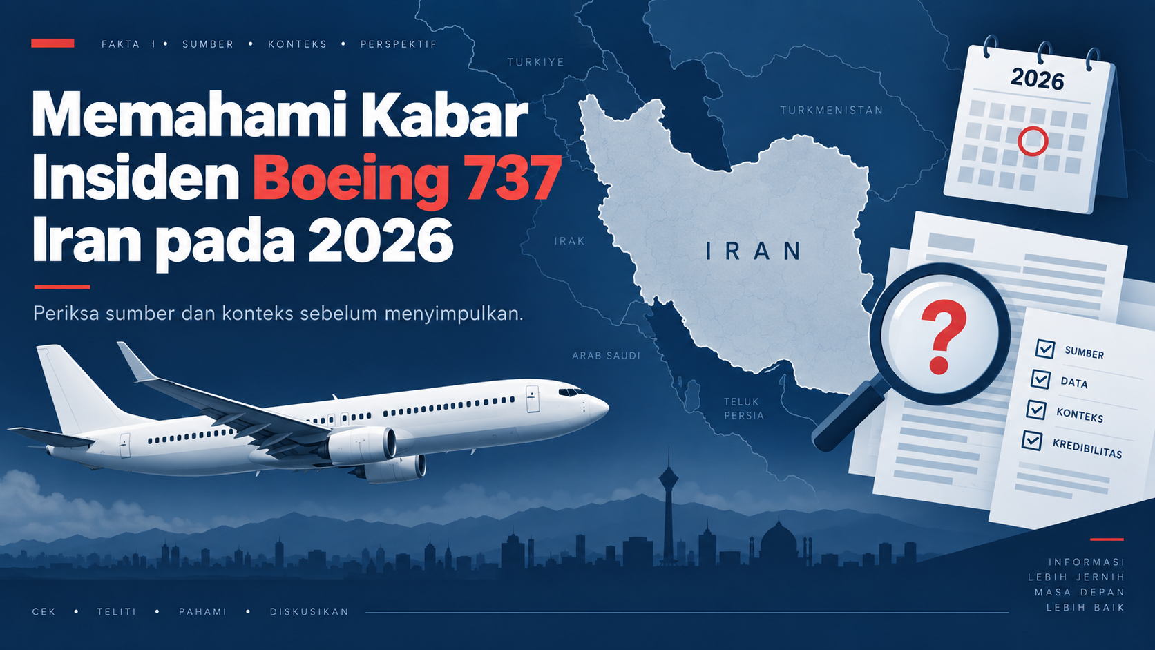 Memahami Kabar Insiden Boeing 737 Iran pada 2026 - boeing