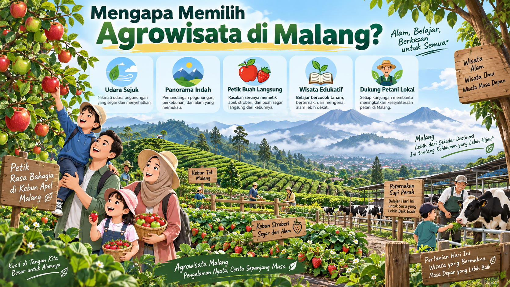 Mengapa Memilih Agrowisata di Malang? - malang