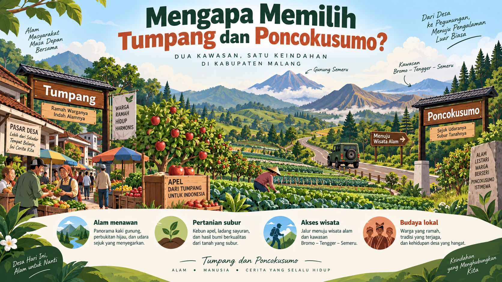 Mengapa Memilih Tumpang dan Poncokusumo? - malang