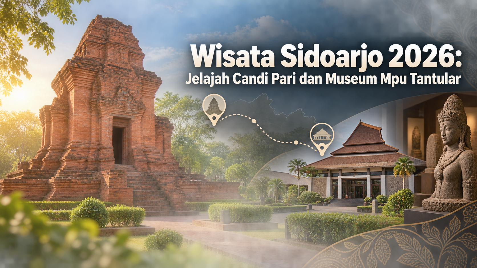 sidoarjo - Wisata Sidoarjo 2026: Jelajah Candi Pari dan Museum Mpu Tantular