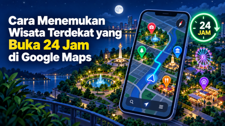 wisata - Cara Menemukan Wisata Terdekat yang Buka 24 Jam di Google Maps