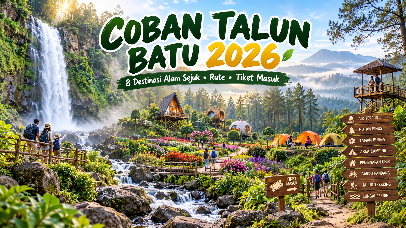 1. Coban Talun - batu