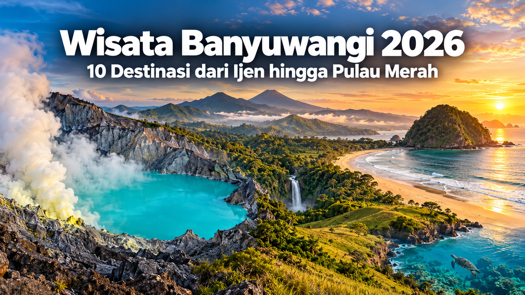 banyuwangi - Wisata Banyuwangi 2026: 10 Destinasi dari Ijen hingga Pulau Merah