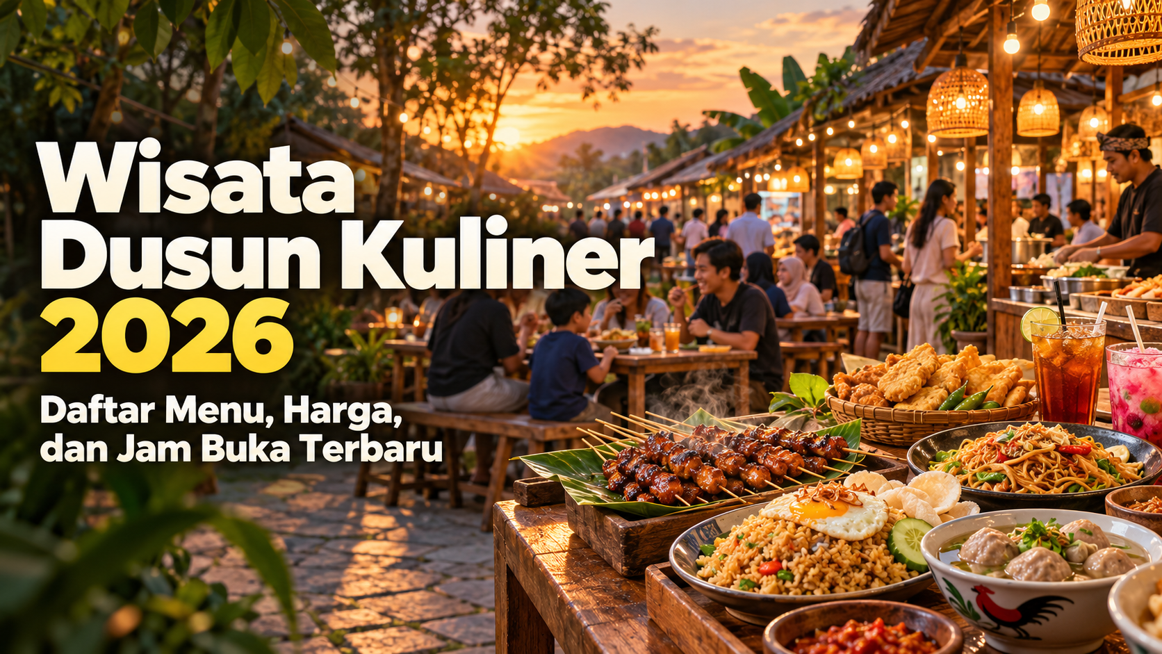dusun - Wisata Dusun Kuliner 2026: Daftar Menu, Harga, dan Jam Buka Terbaru