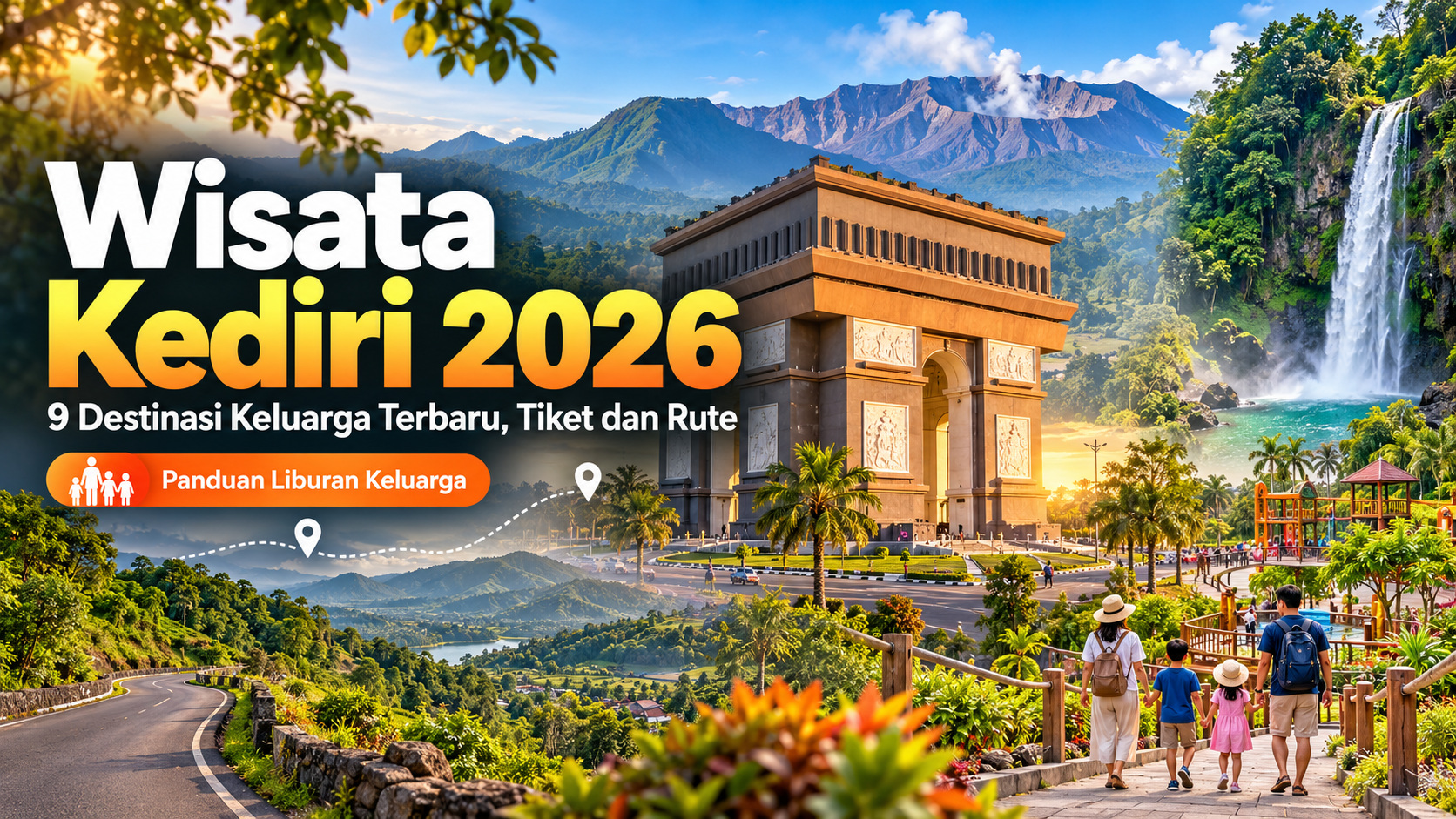 kediri - Wisata Kediri 2026: 9 Destinasi Keluarga Terbaru, Tiket dan Rute