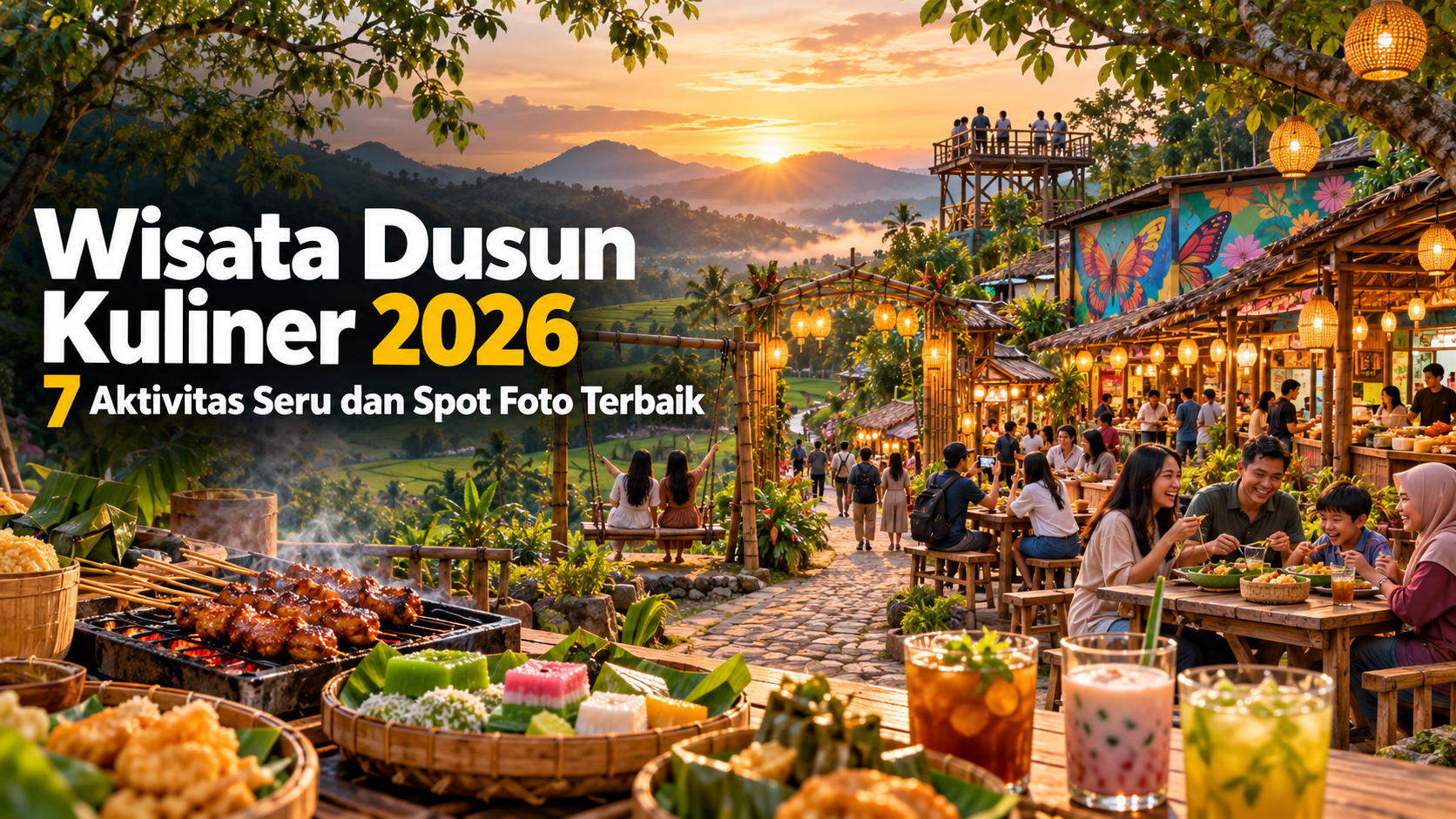 kuliner - Wisata Dusun Kuliner 2026: 7 Aktivitas Seru dan Spot Foto Terbaik