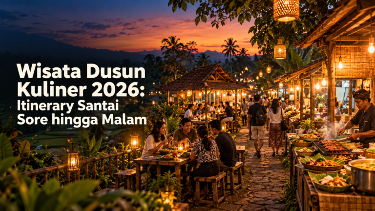kuliner - Wisata Dusun Kuliner 2026: Itinerary Santai Sore hingga Malam