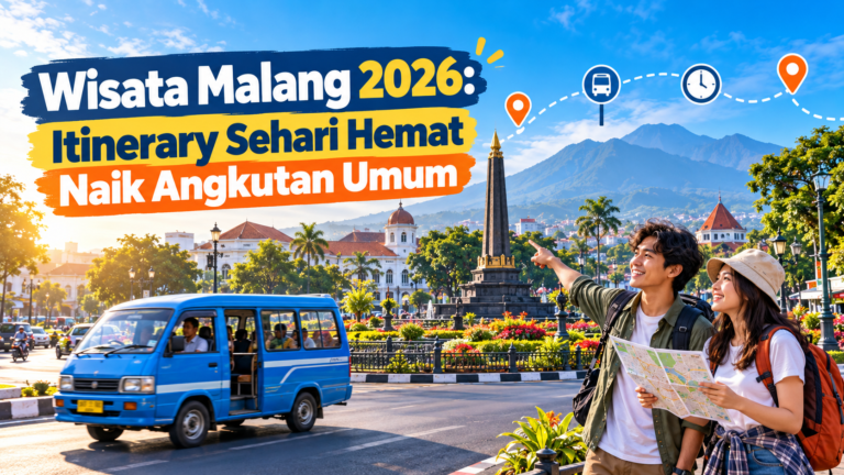 malang - Wisata Malang 2026: Itinerary Sehari Hemat Naik Angkutan Umum