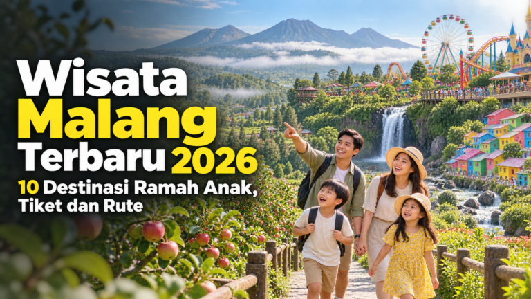 malang - Wisata Malang Terbaru 2026: 10 Destinasi Ramah Anak, Tiket dan Rute