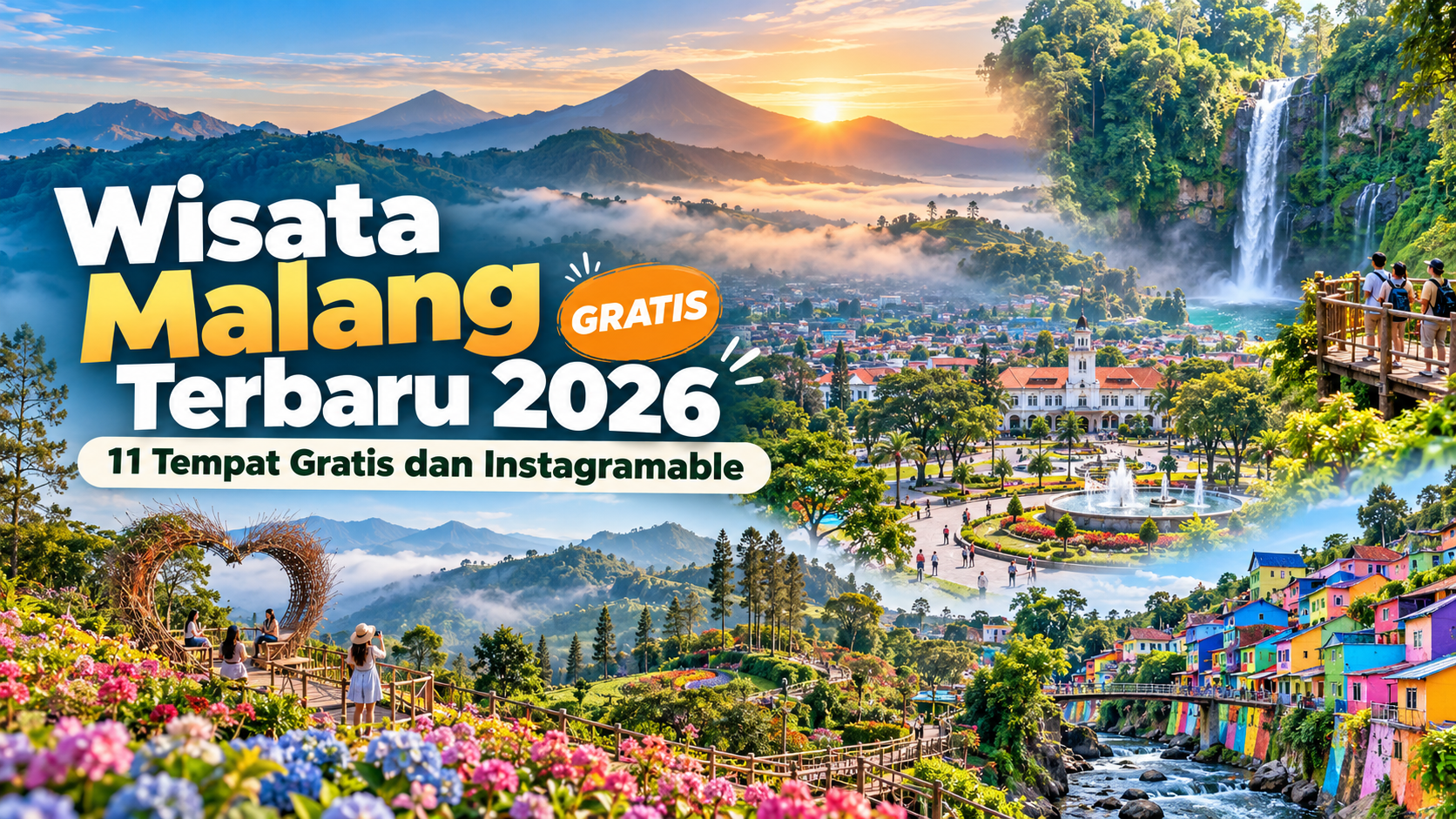 malang - Wisata Malang Terbaru 2026: 11 Tempat Gratis dan Instagramable