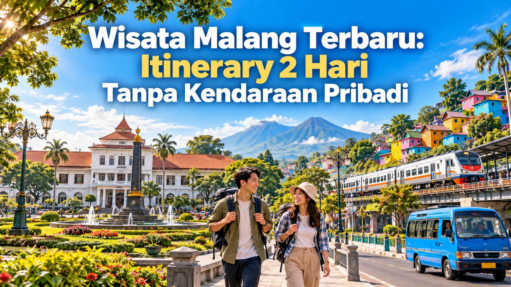 malang - Wisata Malang Terbaru: Itinerary 2 Hari Tanpa Kendaraan Pribadi