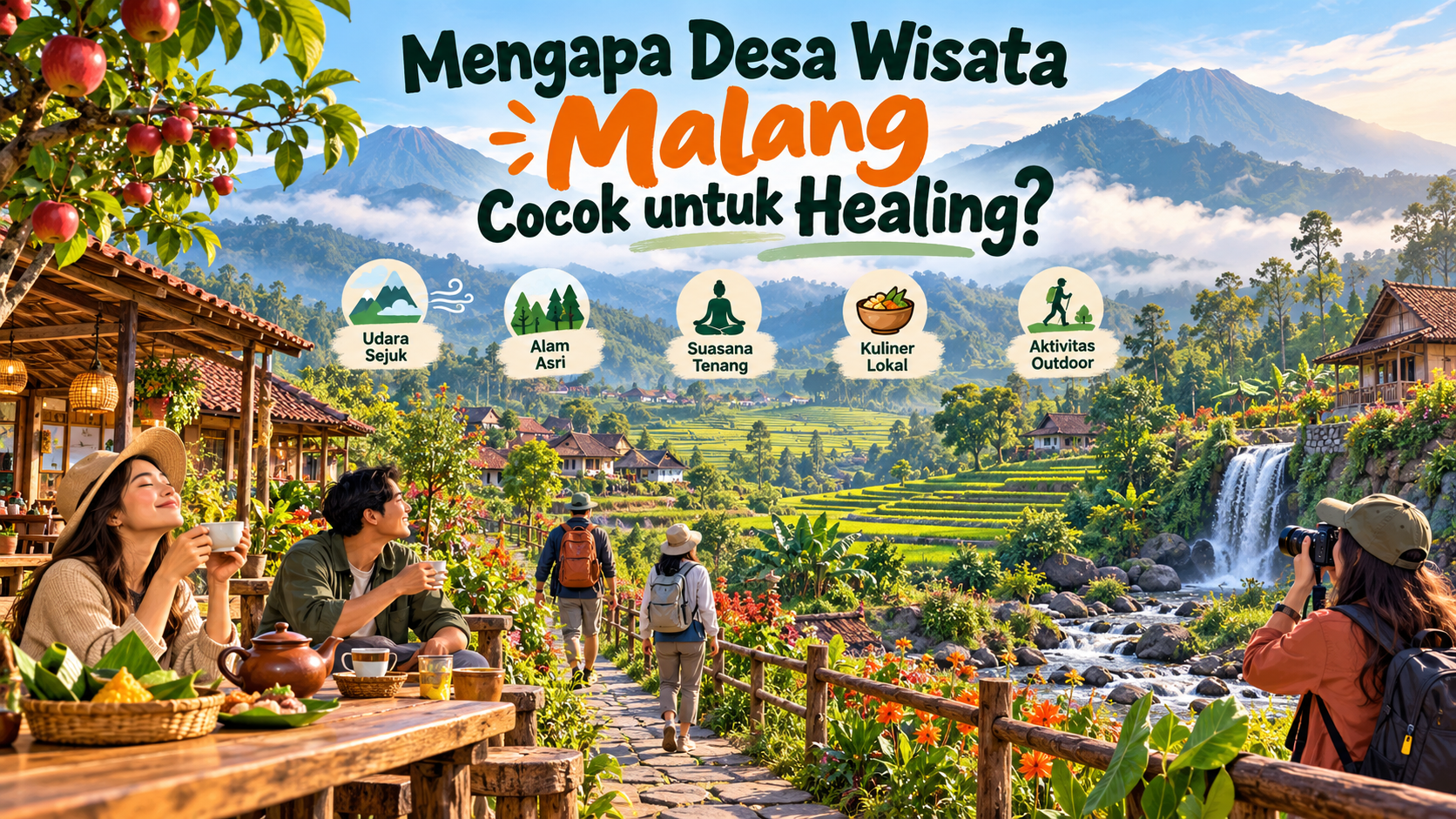 Mengapa Desa Wisata Malang Cocok untuk Healing? - malang