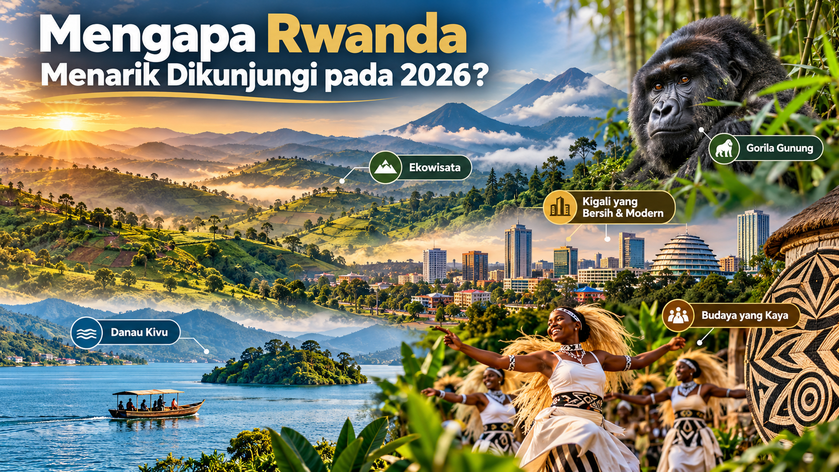 Mengapa Rwanda Menarik Dikunjungi pada 2026? - rwanda