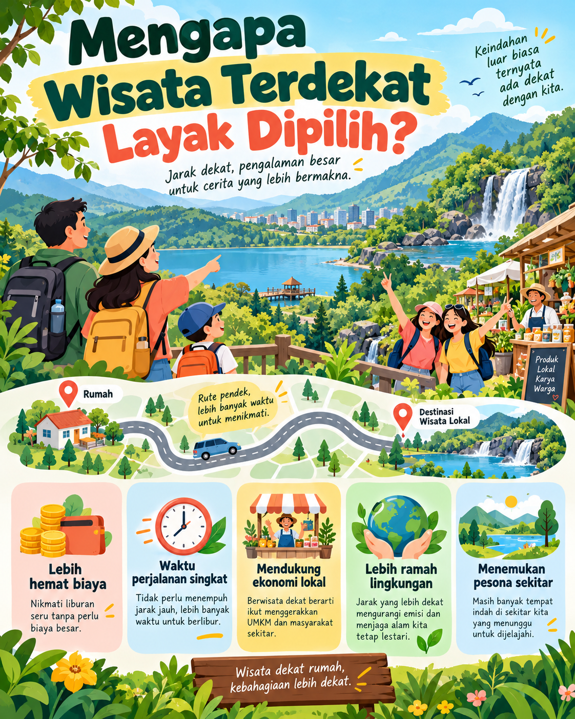 Mengapa Wisata Terdekat Layak Dipilih? - wisata