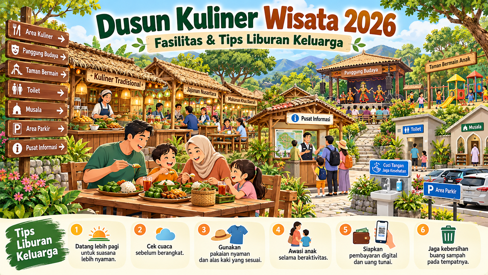 Mengenal Konsep Dusun Kuliner - kuliner