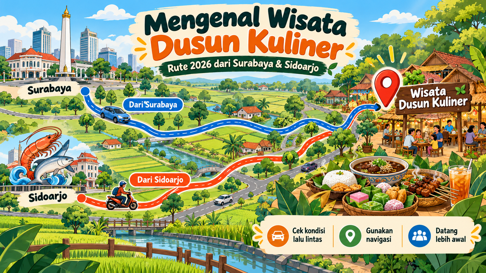 Mengenal Wisata Dusun Kuliner - kuliner