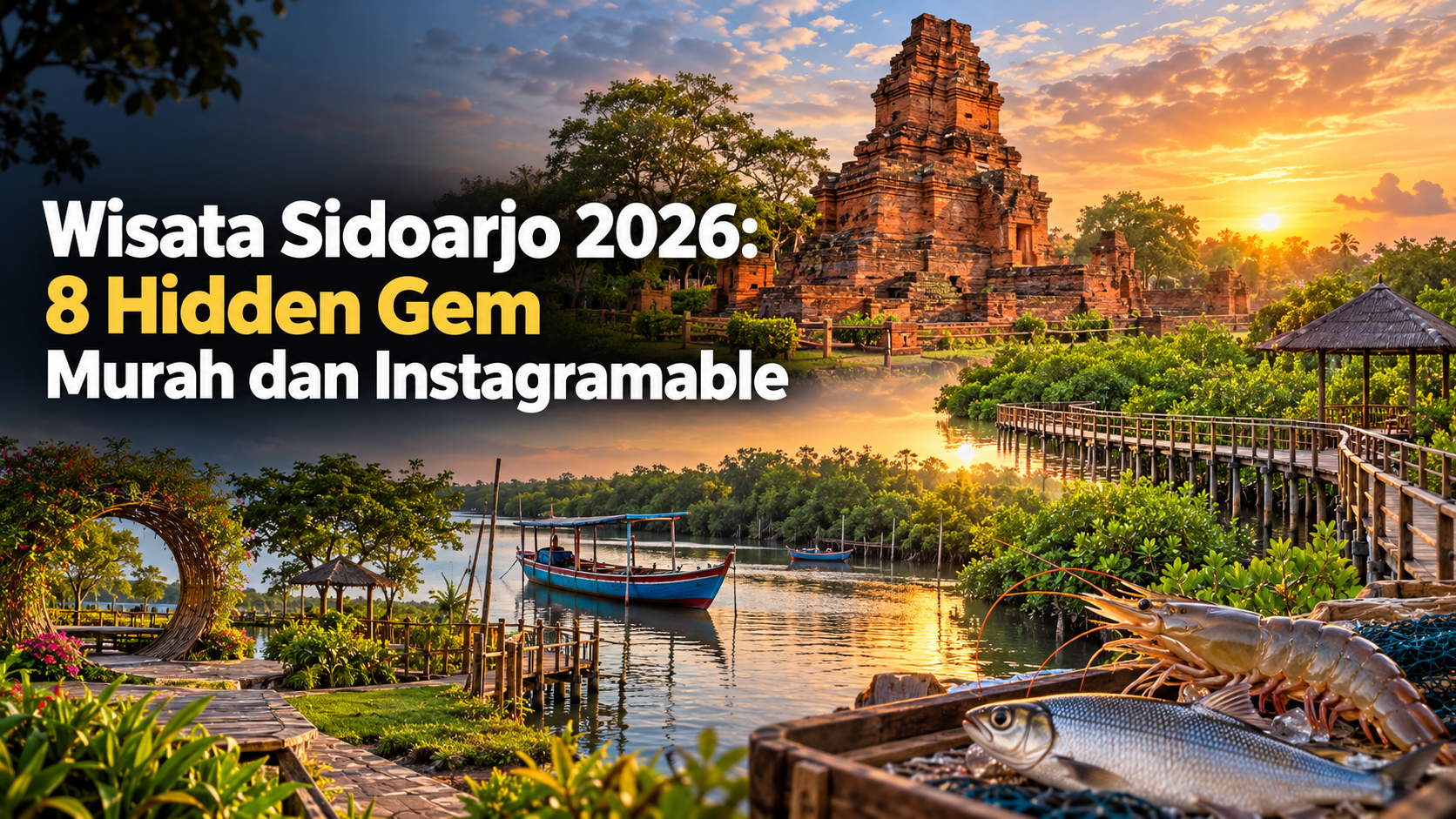 sidoarjo - Wisata Sidoarjo 2026: 8 Hidden Gem Murah dan Instagramable