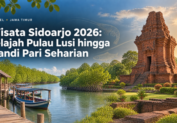 sidoarjo - Wisata Sidoarjo 2026: Jelajah Pulau Lusi hingga Candi Pari Seharian