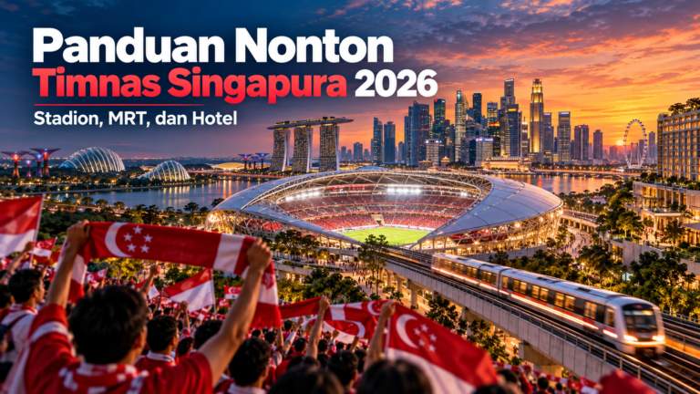 singapura - Panduan Nonton Timnas Singapura 2026: Stadion, MRT, dan Hotel