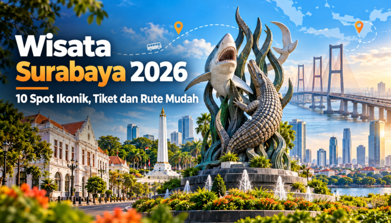surabaya - Wisata Surabaya 2026: 10 Spot Ikonik, Tiket dan Rute Mudah